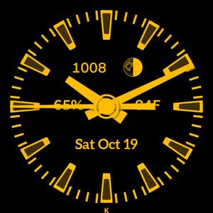 Basic Black Orange by Watches by Kaci