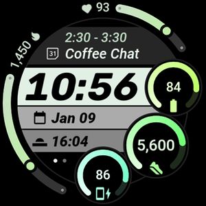 Kinetic by amoledwatchfaces™