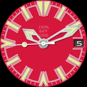 VR009 Simple Red by Vintage Recreations