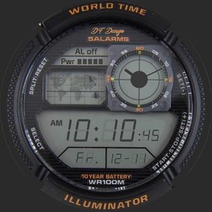 Retro LCD by Drews Faces