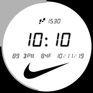Nike white/black by Jaroslav Šmolda