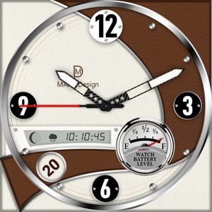 Leather Racing watch by MAPL Design