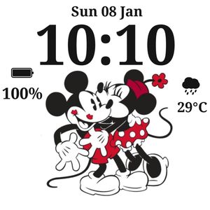 Mickey And Minnie Love by Mel