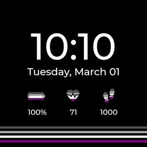Simple Asexual Pride <3 by Natalie