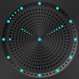 LED v100 Blue - Flat Black by Orakix
