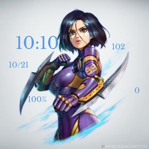 Alita Battle Angel - anime D/S by WannabeSailor
