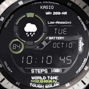 KASIO G SHOCK MUDMAN BLACK by SETH AMADOR