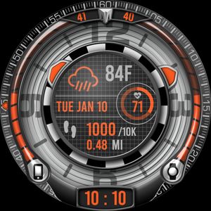 HY002 Silver/Orange by Merge Labs