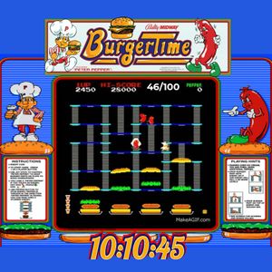 BurgerTime Arcade by MBClassic