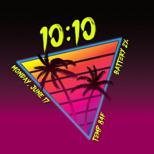 RetroWave Sun Digital by Golf