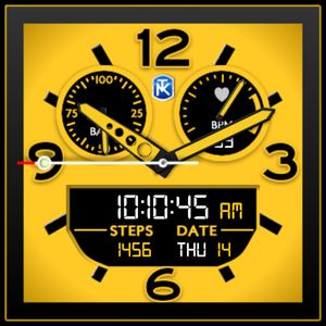 KT Tronic - Fitness Face by Kamensek Timepieces