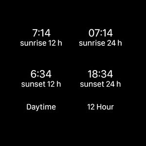 Sunrise - Sunset Times by Herr Asozial Kerl