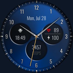 DADAM65B: Classic Watch Face by DADAM Watch Faces