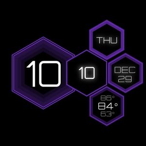 Hexawatch Simple Purple by Derik Matthews