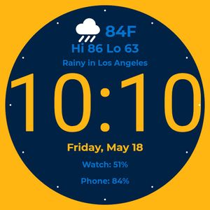 Los Angeles C Bold by Brandon Patton