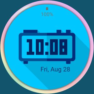 Clean Minimal Watch Face by CULTURXP