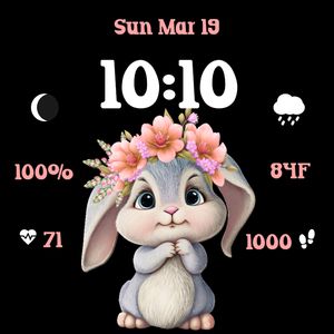 Adorable Spring Bunny Free by Ginger