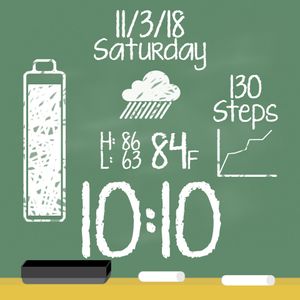 Sliding Chalkboard by Shannon