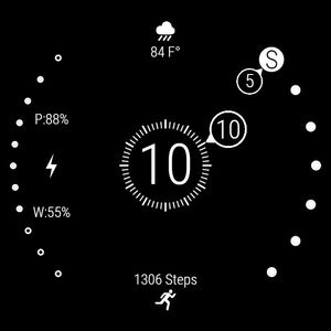 Dots & Circles - Black & White by Mircea Marin