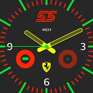 Carlos Sainz Watch Face by Barry