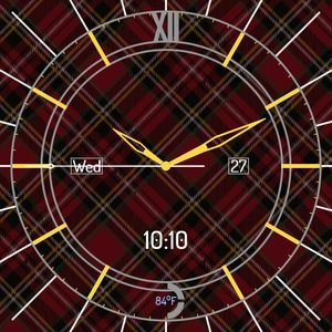 Aurum Tartan Red by KevinHobbit