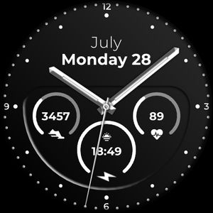 DADAM77: Modern Minimal Watch by DADAM Watch Faces