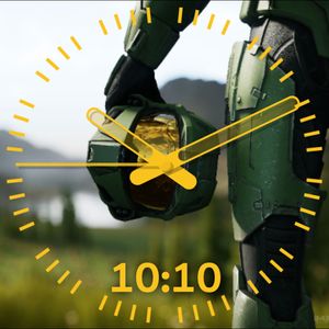 Halo clock by Sangheili