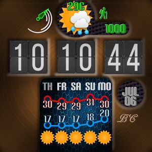 Full Flip Animated Weather by Brad C