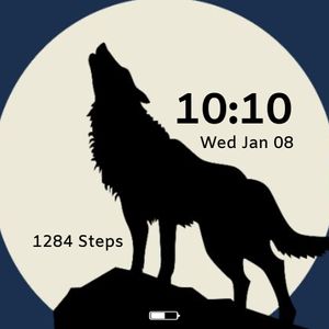 Howling wolf by Wila