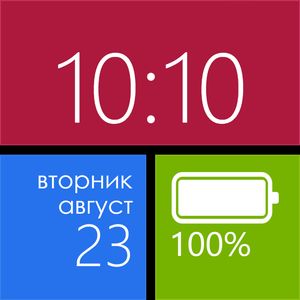 Windows 8 Max 2⚪ by Max's Watchfaces