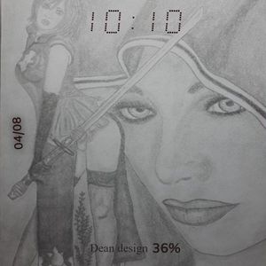 Warior girl by deki