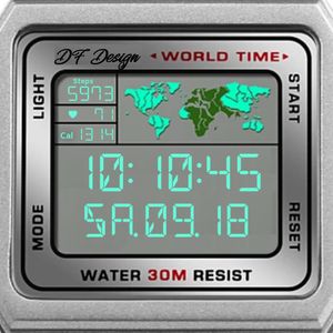 Cyan LCD by Drews Faces