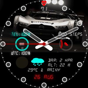 Citroen GT Running by B.R.
