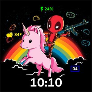 Deadpool Unicorn by orz0