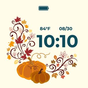 Autumn Watch Face by Summer L Peffers