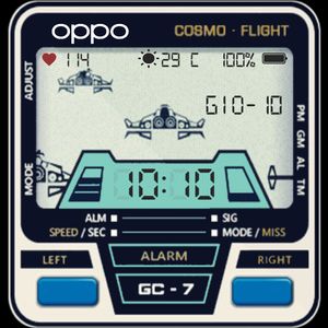 80' Digital Cosmo Flight by Andrea