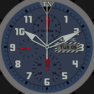 TX-CR44 Nautic Chrono by Tombot