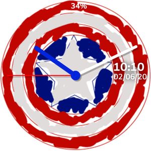 captain america by anguisita