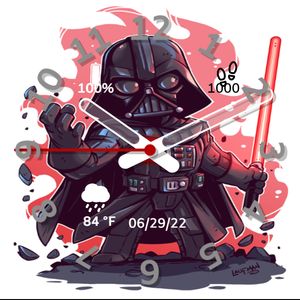 Chibi Vader by FalloutChic