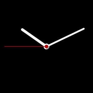 Simple watch face by TimeShow