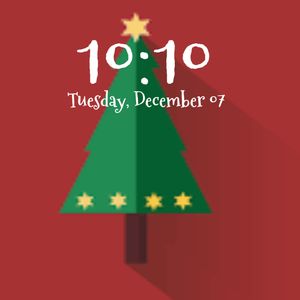 Simple Xmas Watch Face FREE by 0011