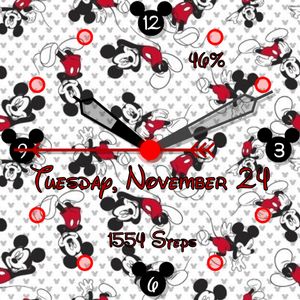 Patterned Mickey by someonefamiliar