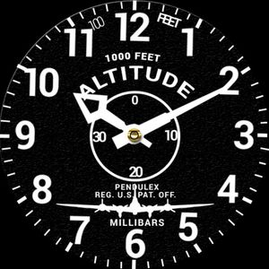 Aviation Classic Altimeter by zibom