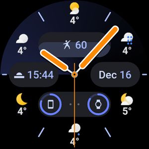 Weather Analog by amoledwatchfaces™