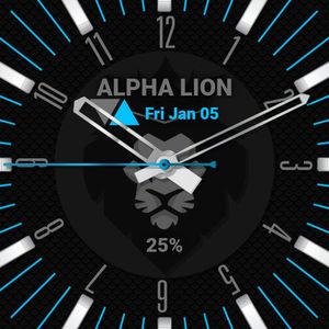 Alpha Lion: Dark Theme Clean by Alpha Lion by Pulinckx