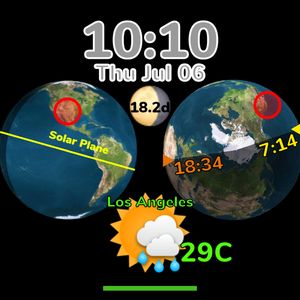 Earth Location Multi-View by Brad C