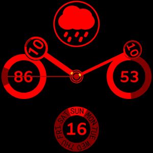 Simple Simon Red Rings by Bodestone