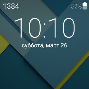 Android 5 Lock Screen by Max's Watchfaces