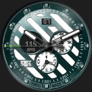 Teal & White TSM by TaSiMa