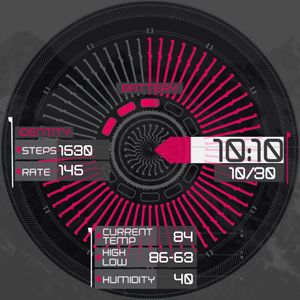 World Sync - Red by Shawn Simon